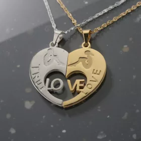 "True Love" mix páros nyakánc szett