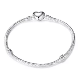 Charmdora Silver Heart Flexi