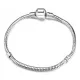 Charmdora Silver Simple Flexi