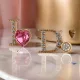 "I do" Pink Crystal