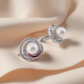 Flower & Pearl Silver