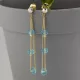 Paris Long Aqua