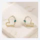 Aqua & Crystal Heart 
