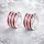 Red & Silver Line Crystal