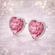 Pink Heart Crystal Midi