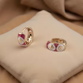 Mini  Pink Enamel