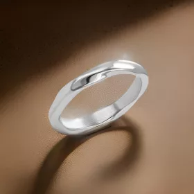 Simple Wave Silver 