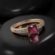 Red Logic Crystal Elegant