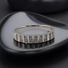 Line Silver Crystal 