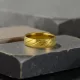 Tilted Line Gold Solid