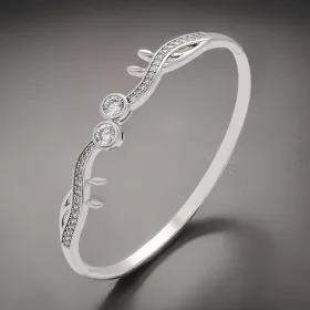 Lea Crystal Silver Elegant