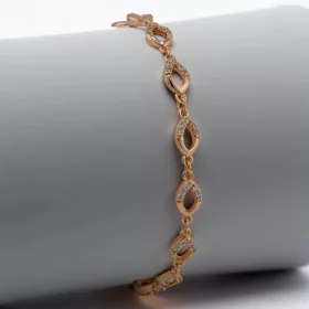 Eye Crystal Gold Elegant