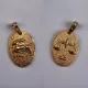 Oval Horoscope Gold