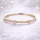 Trio Flower Gold Crystal