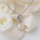 Fan & Pearl Silver szett