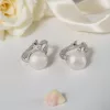 Fan & Pearl Silver szett