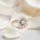 Bubble Flower Crystal & Pearl 