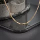 Line & Pearl Micro Gold