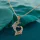 Double Dolphin Crstal Gold