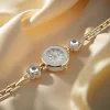 Diamond flower gold