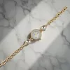 Diamond flower gold