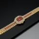 Red crystal luxus