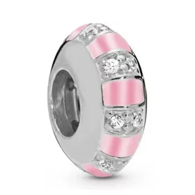 Pink & Crystal ring