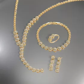 Claudia Crystal Luxus szett (56-os gyűrűvel)